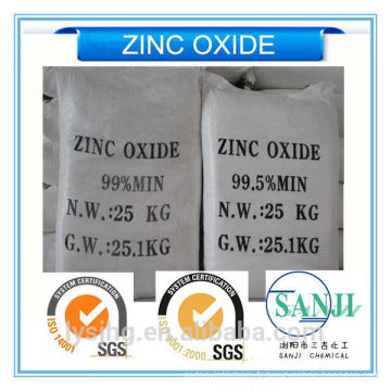 Oxyde de zinc direct indirect (ZNO) pour le caoutchouc et le plastique